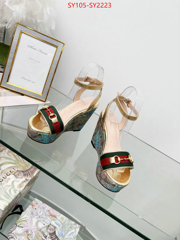 Women Shoes-Gucci where could you find a great quality designer ID: SY2223 $: 105USD