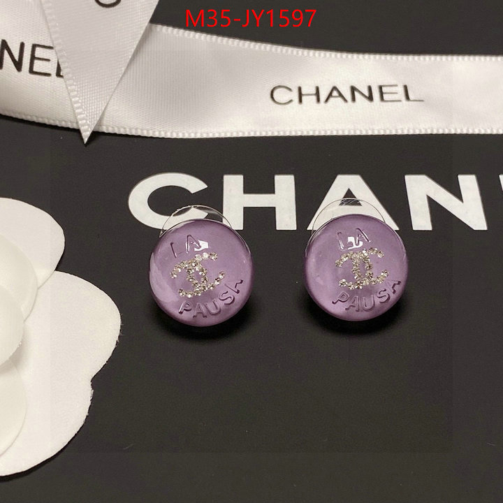 Jewelry-Chanel,high quality replica ID: JY1597,$: 35USD