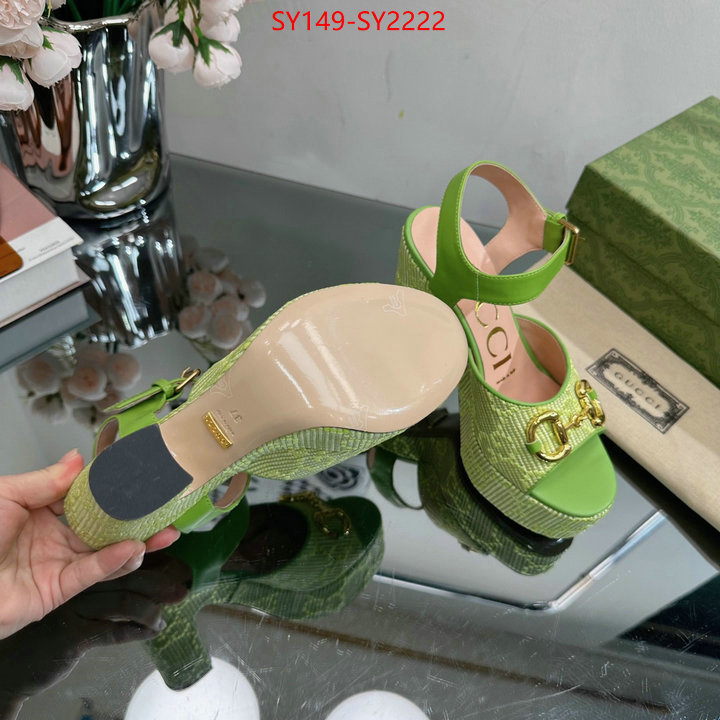 Women Shoes-Gucci wholesale sale ID: SY2222 $: 149USD