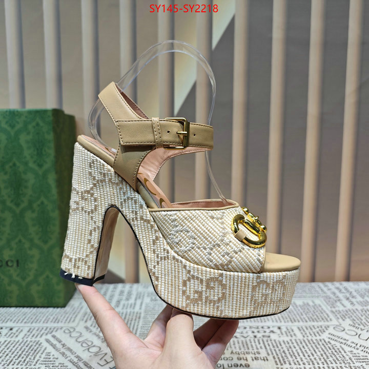 Women Shoes-Gucci buy 1:1 ID: SY2218 $: 145USD