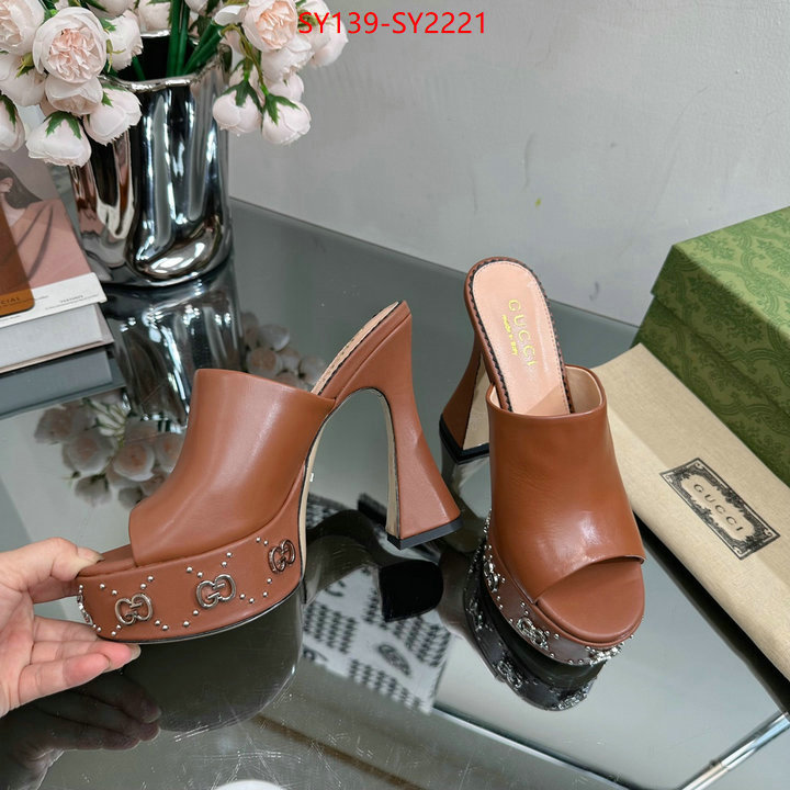 Women Shoes-Gucci shop ID: SY2221 $: 139USD