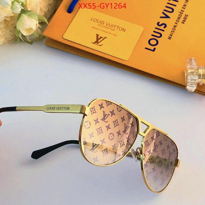 Glasses-LV,shop the best high authentic quality replica ID: GY1264,$: 55USD