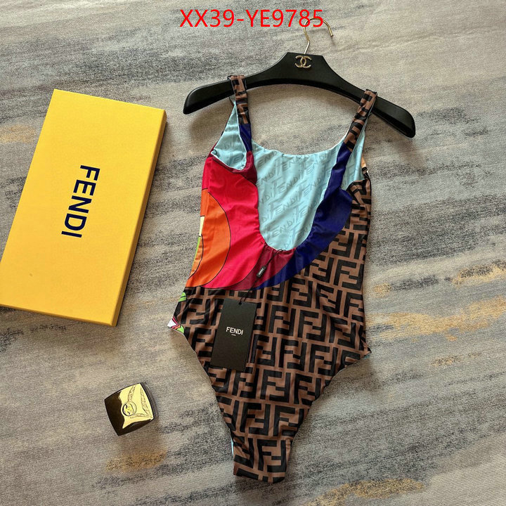 Swimsuit-Fendi,high quality replica ID: YE9785,$: 39USD