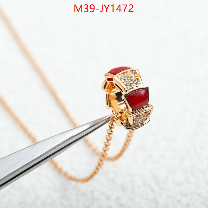 Jewelry-Bvlgari,the highest quality fake ID: JY1472,$: 39USD