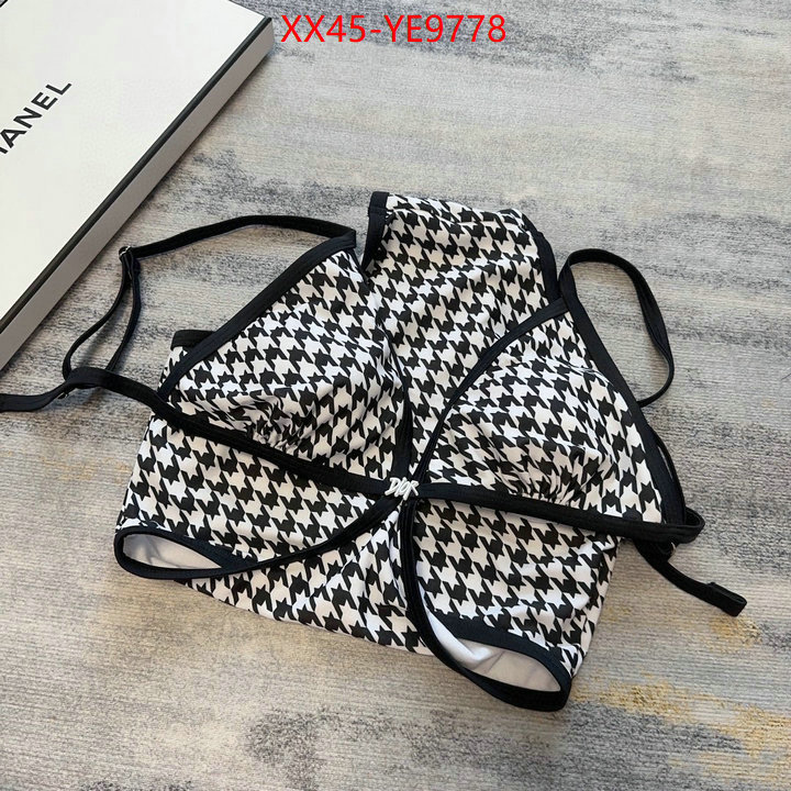 Swimsuit-Dior,aaaaa quality replica ID: YE9778,$: 45USD