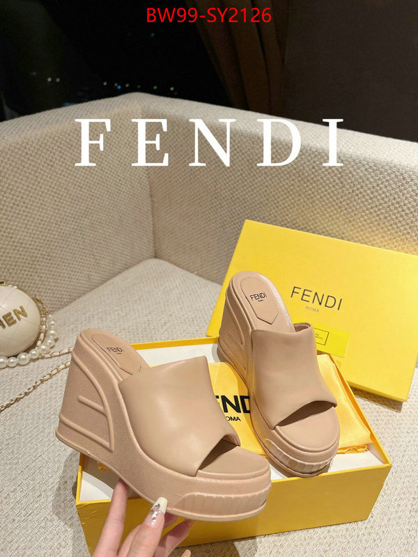 Women Shoes-Fendi shop ID: SY2126 $: 99USD