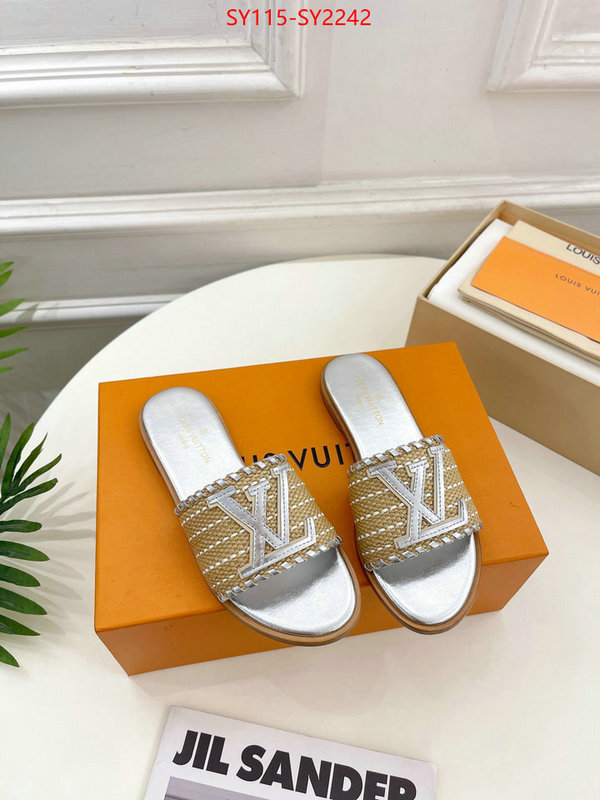 Women Shoes-LV best wholesale replica ID: SY2242 $: 115USD