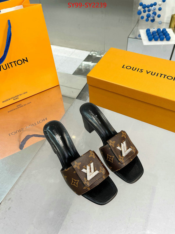 Women Shoes-LV exclusive cheap ID: SY2239 $: 99USD