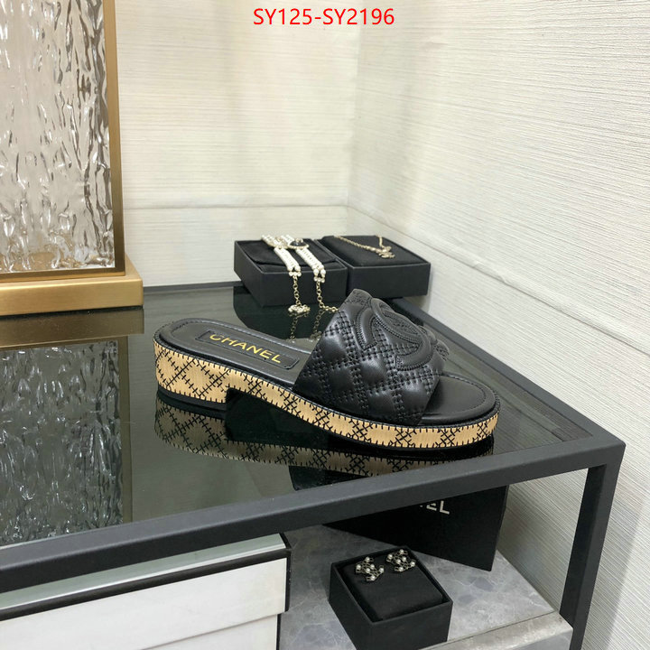 Women Shoes-Chanel where to find the best replicas ID: SY2196 $: 125USD