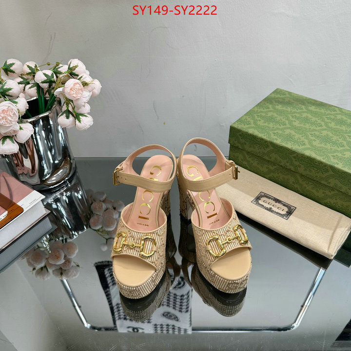 Women Shoes-Gucci wholesale sale ID: SY2222 $: 149USD