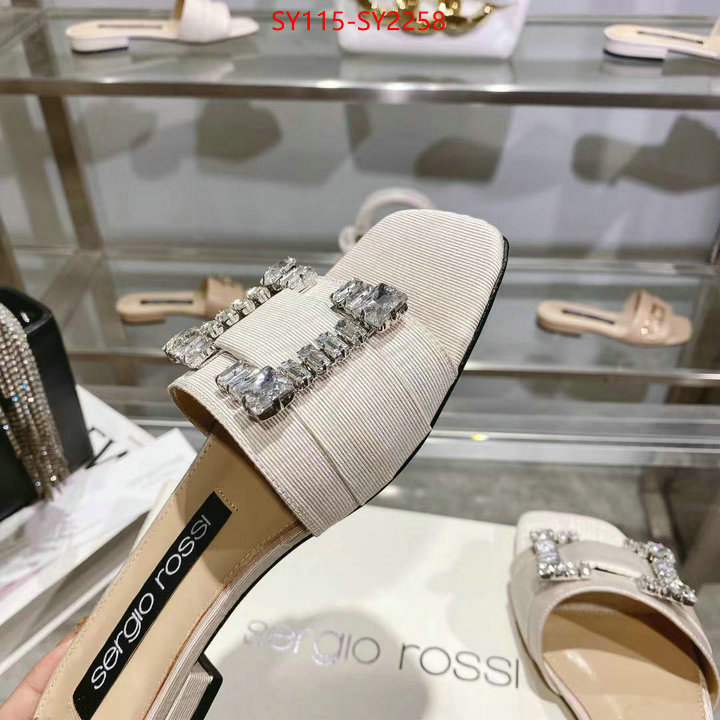 Women Shoes-Sergio Rossi high quality online ID: SY2258 $: 115USD