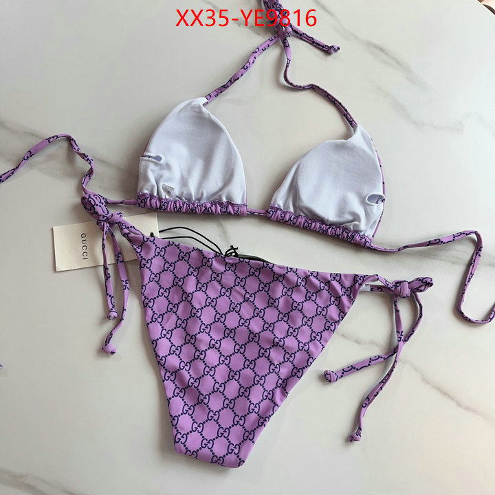 Swimsuit-GUCCI,perfect replica ID: YE9816,$: 35USD