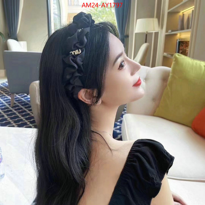 Hair band-Chanel outlet sale store ID: AY1797 $: 24USD