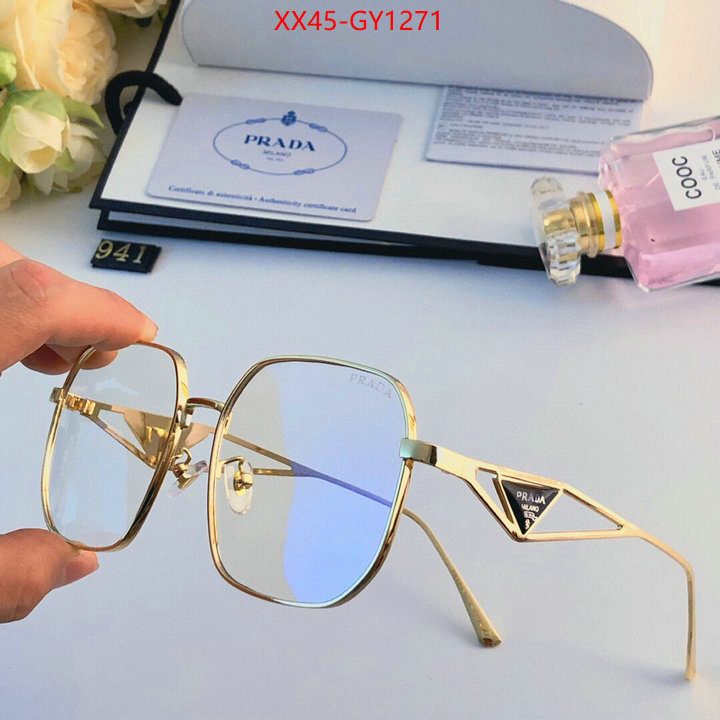 Glasses-Prada,customize the best replica ID: GY1271,$: 45USD