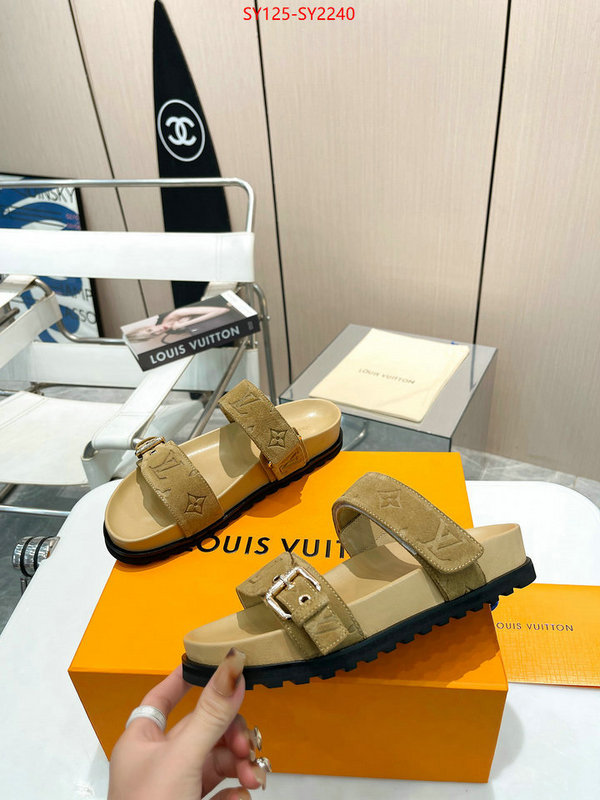 Women Shoes-LV buy sell ID: SY2240 $: 125USD