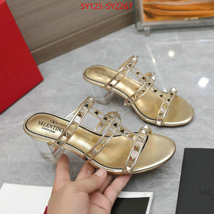 Women Shoes-Valentino replica 2023 perfect luxury ID: SY2267 $: 125USD