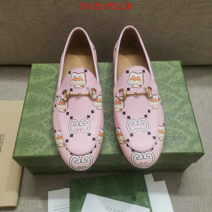 Women Shoes-Gucci best like ID: SY2228 $: 125USD