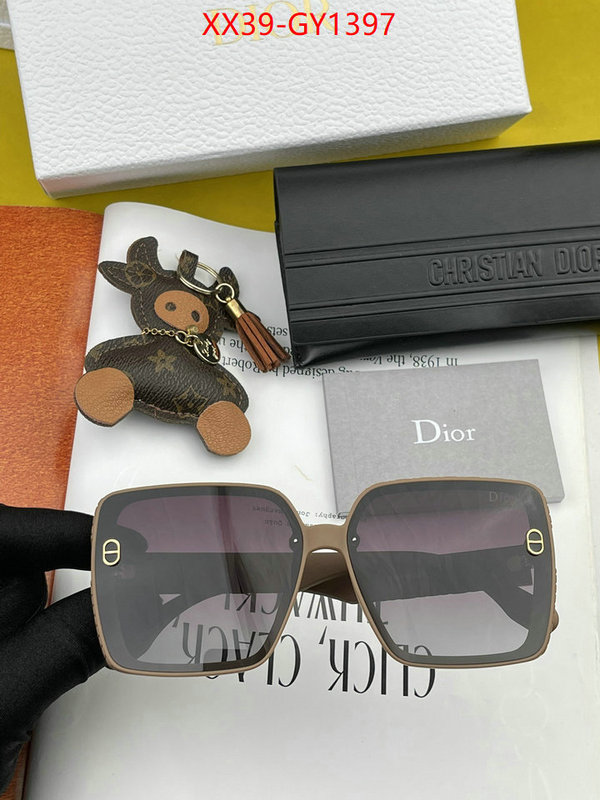 Glasses-Dior,what 1:1 replica ID: GY1397,$: 39USD