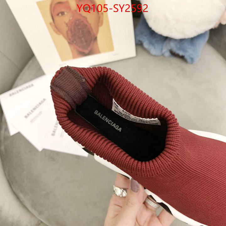 Men Shoes-Balenciaga top quality designer replica ID: SY2592 $: 105USD