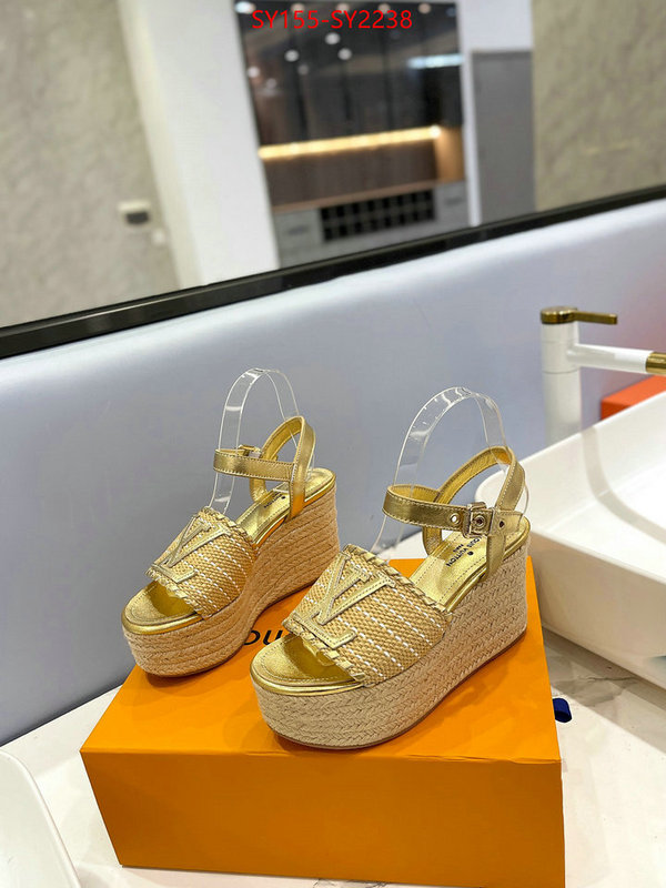 Women Shoes-LV luxury fashion replica designers ID: SY2238 $: 155USD