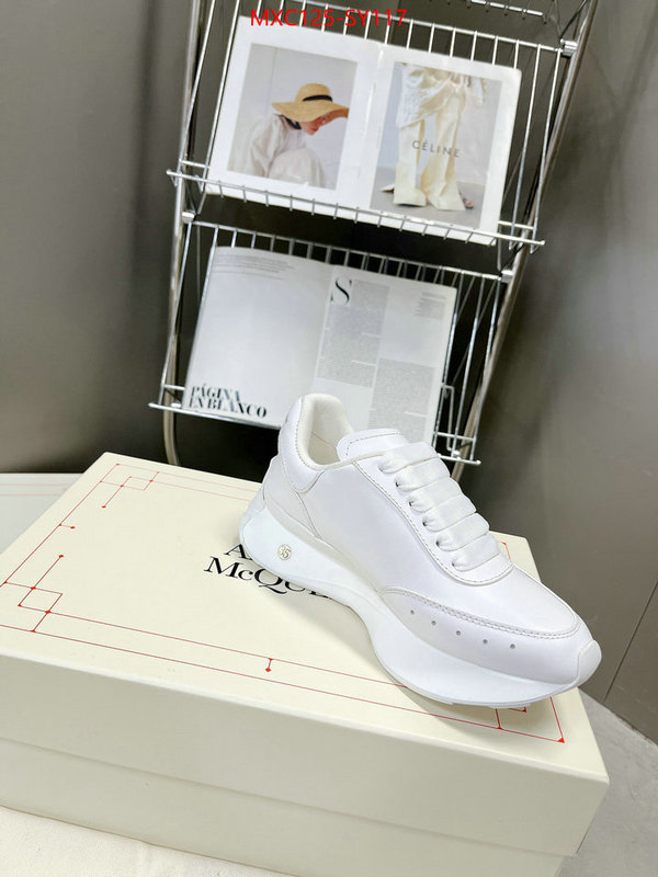 Men Shoes-Alexander McQueen,top quality designer replica ID: SY117,$: 125USD