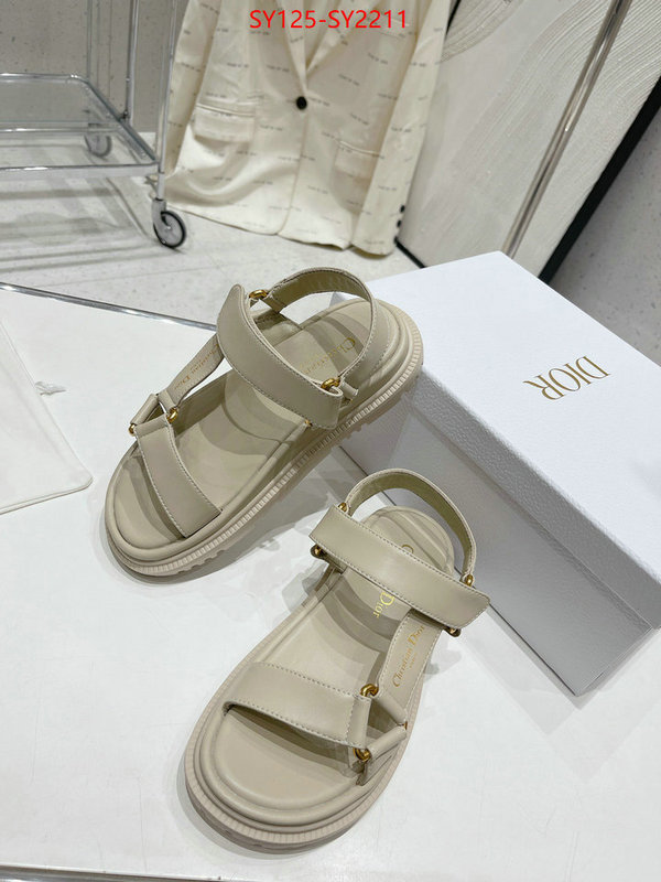 Women Shoes-Dior high quality ID: SY2211 $: 125USD