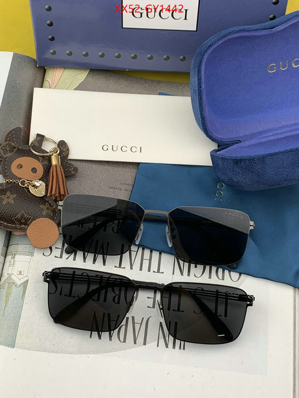 Glasses-Gucci,best replica new style ID: GY1442,$: 52USD