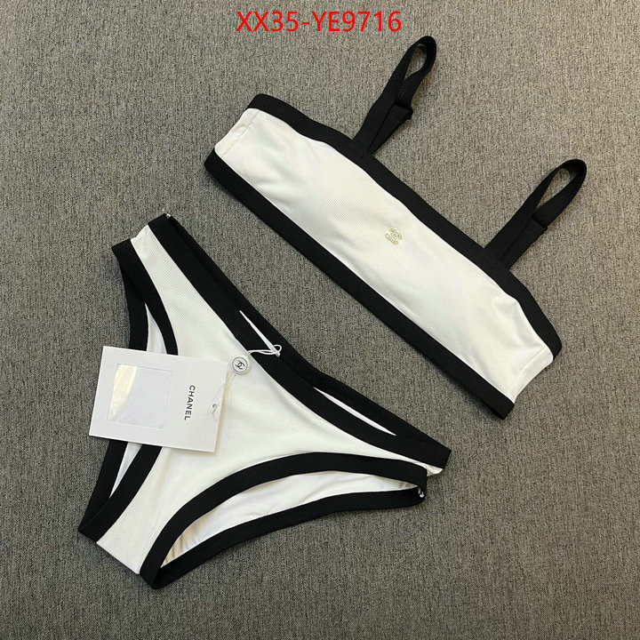 Swimsuit-Chanel,cheap replica ID: YE9716,$: 35USD