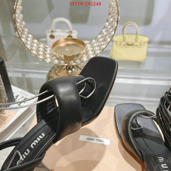 Women Shoes-Miu Miu where to buy replicas ID: SY2248 $: 119USD