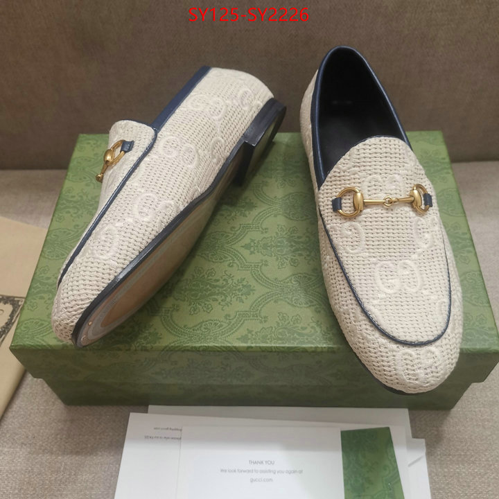 Women Shoes-Gucci where to buy the best replica ID: SY2226 $: 125USD