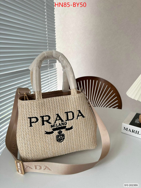 Prada Bags(4A)-Handbag-,first copy ID: BY50,$: 85USD