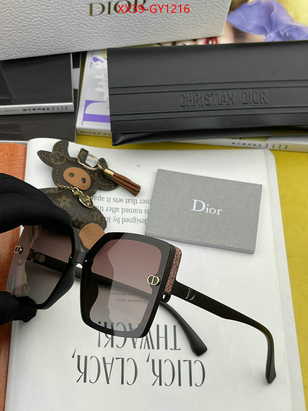 Glasses-Dior,designer fashion replica ID: GY1216,$: 39USD