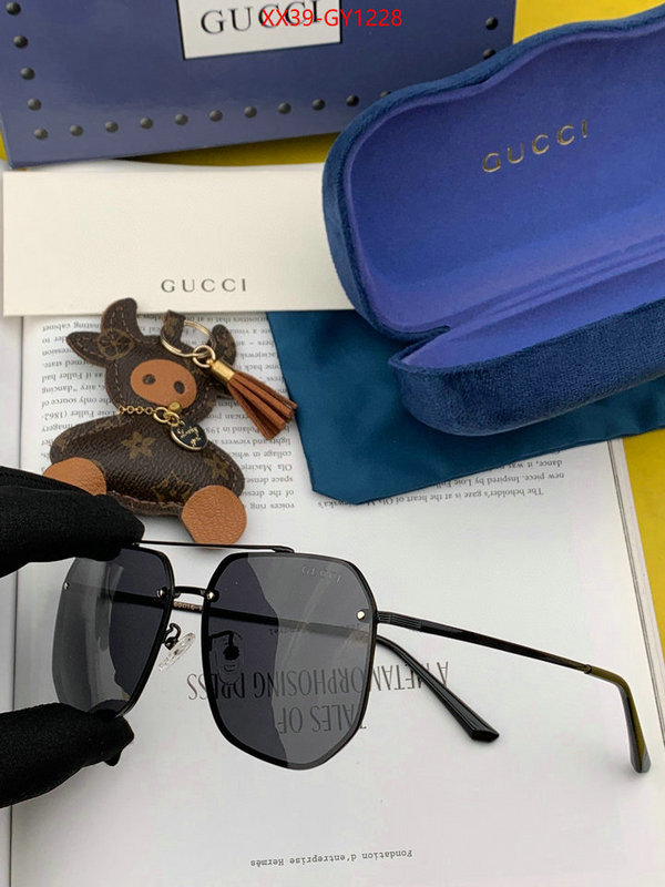 Glasses-Gucci,fake high quality ID: GY1228,$: 39USD