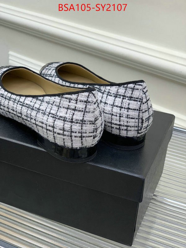 Women Shoes-Chanel best replica 1:1 ID: SY2107 $: 105USD