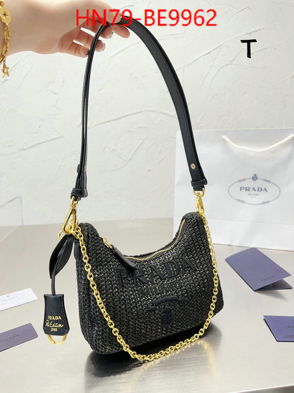 Prada Bags(4A)-Re-Edition 2005,fashion replica ID: BE9962,$: 79USD