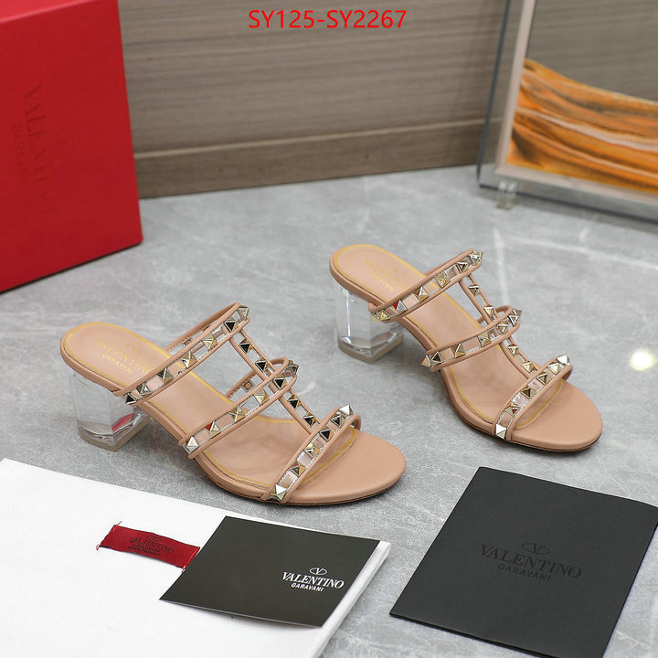 Women Shoes-Valentino replica 2023 perfect luxury ID: SY2267 $: 125USD