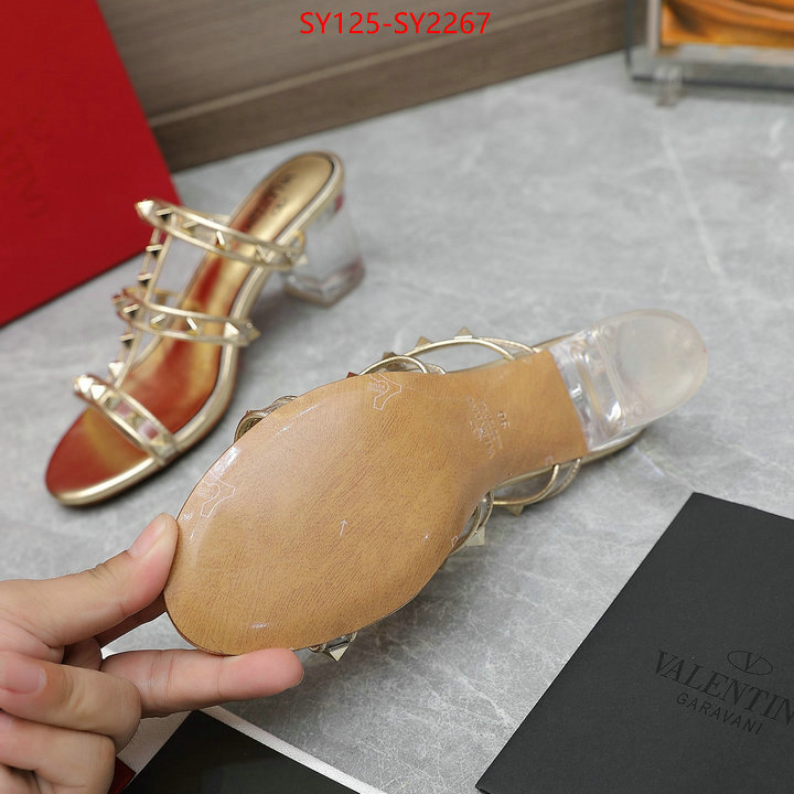 Women Shoes-Valentino replica 2023 perfect luxury ID: SY2267 $: 125USD