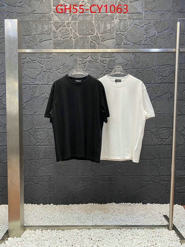 Clothing-Balenciaga,designer 1:1 replica ID: CY1063,$: 55USD