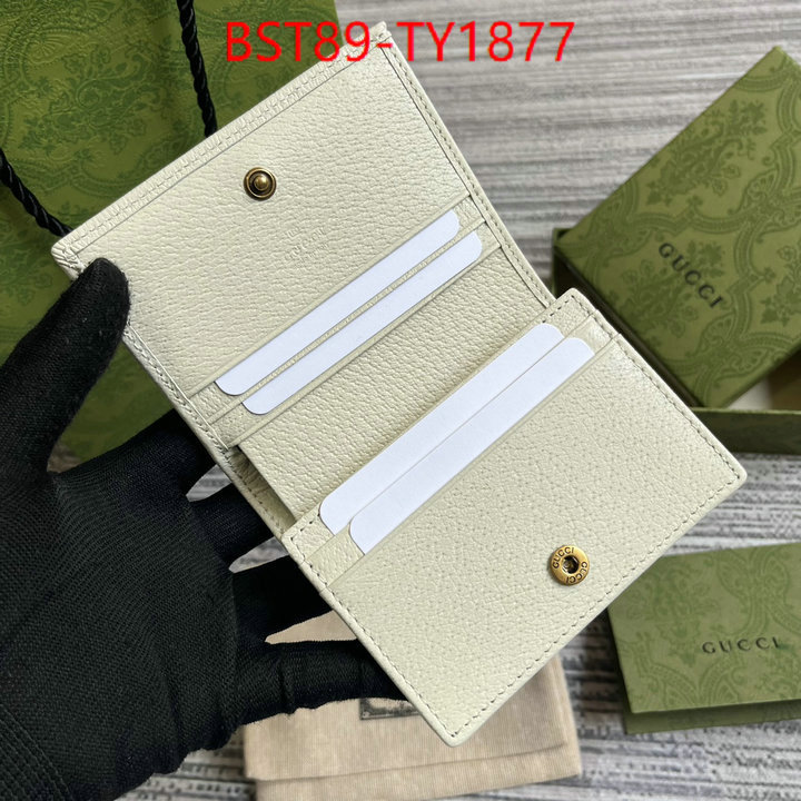 Gucci Bags(TOP)-Wallet- perfect quality designer replica ID: TY1877 $: 89USD