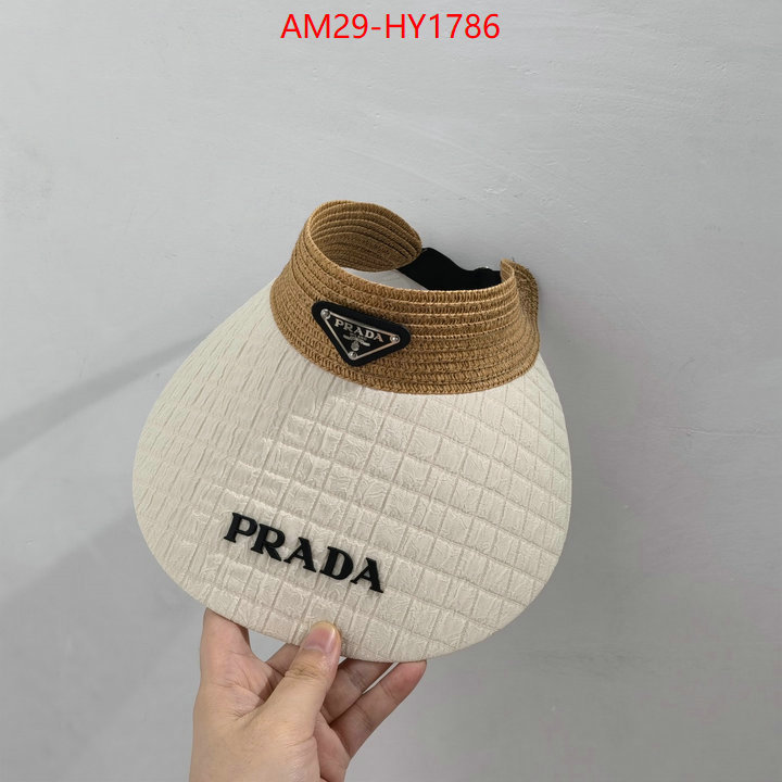 Cap(Hat)-Prada high quality online ID: HY1786 $: 29USD