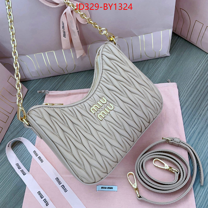 Miu Miu Bags(TOP)-Diagonal-,how to find replica shop ID: BY1324,$: 329USD