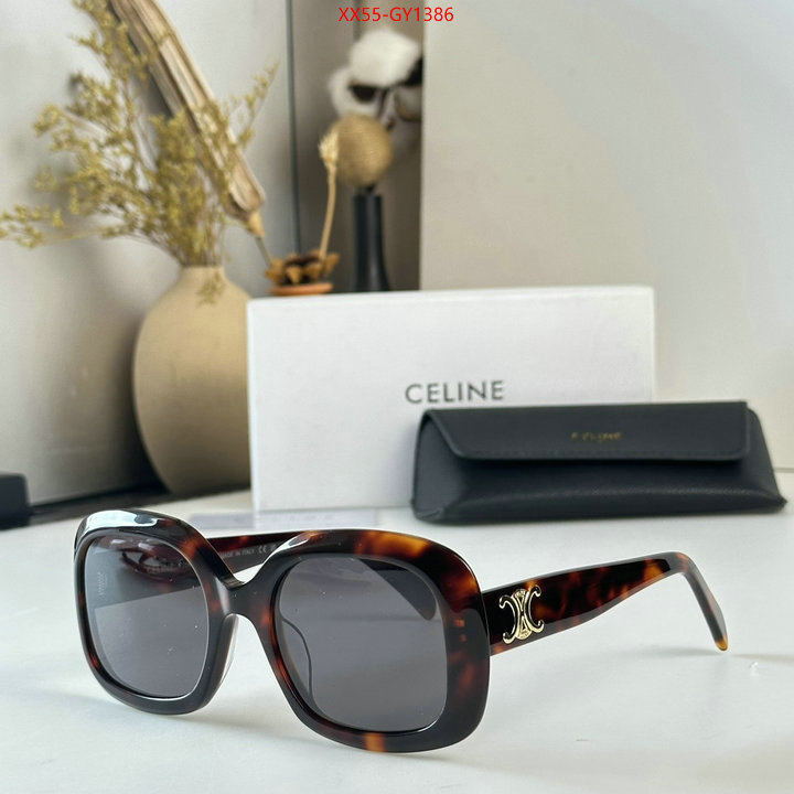 Glasses-CELINE,unsurpassed quality ID: GY1386,$: 55USD