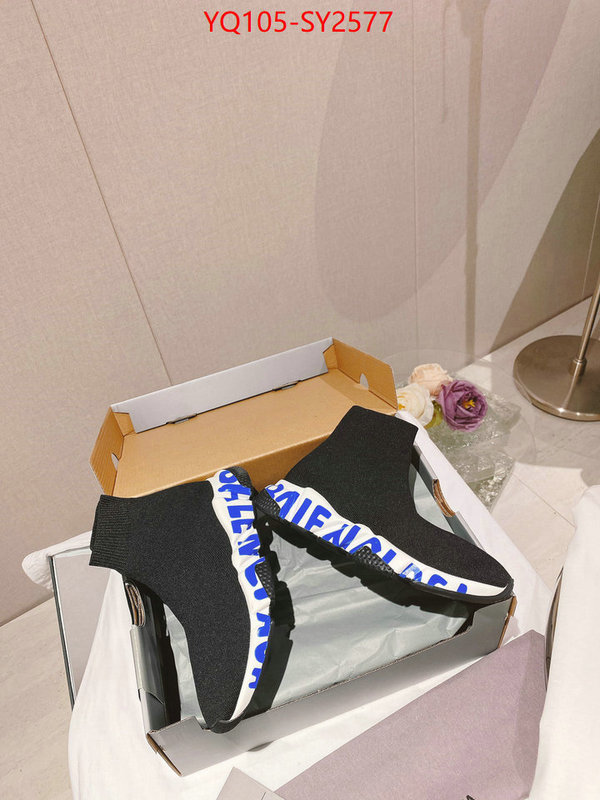 Women Shoes-Balenciaga luxury fashion replica designers ID: SY2577 $: 105USD