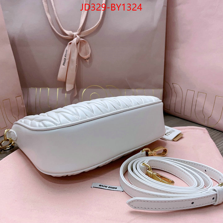 Miu Miu Bags(TOP)-Diagonal-,how to find replica shop ID: BY1324,$: 329USD