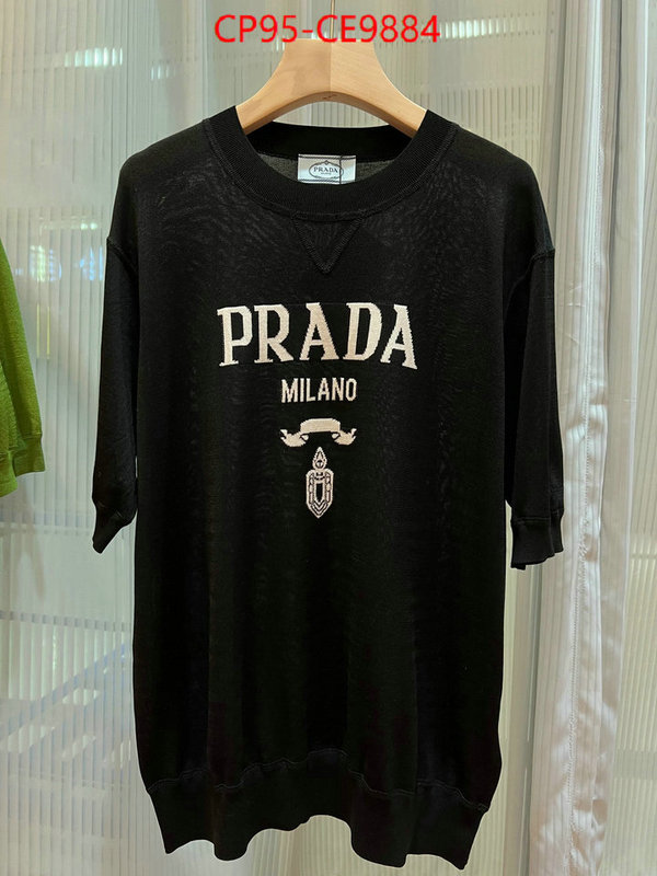 Clothing-Prada,replica best ID: CE9884,$: 95USD