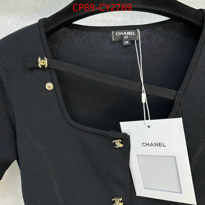 Clothing-Chanel counter quality ID: CY2769 $: 89USD