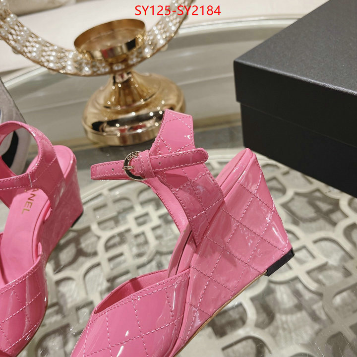 Women Shoes-Chanel replica us ID: SY2184 $: 125USD