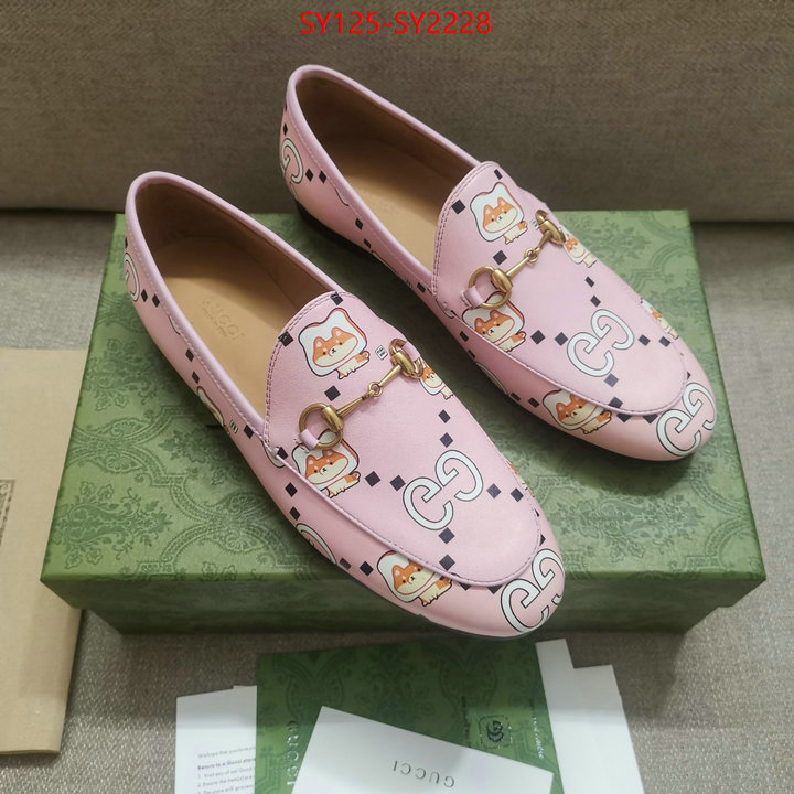 Women Shoes-Gucci best like ID: SY2228 $: 125USD