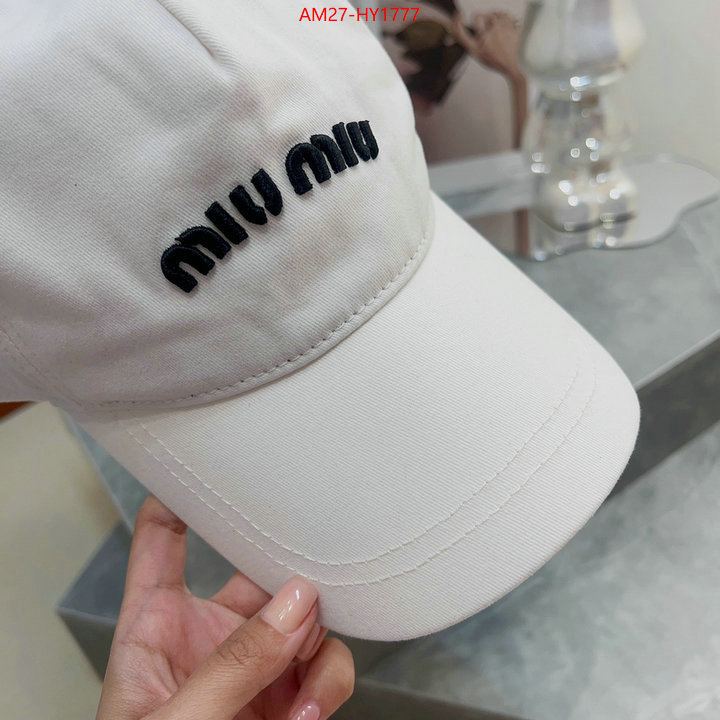 Cap(Hat)-Miu Miu 7 star quality designer replica ID: HY1777 $: 27USD