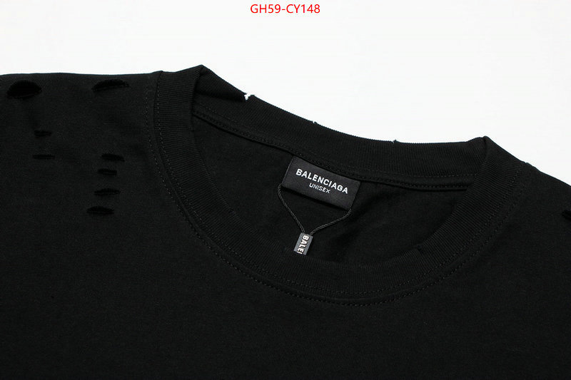 Clothing-Balenciaga,knockoff highest quality ID: CY148,$: 59USD